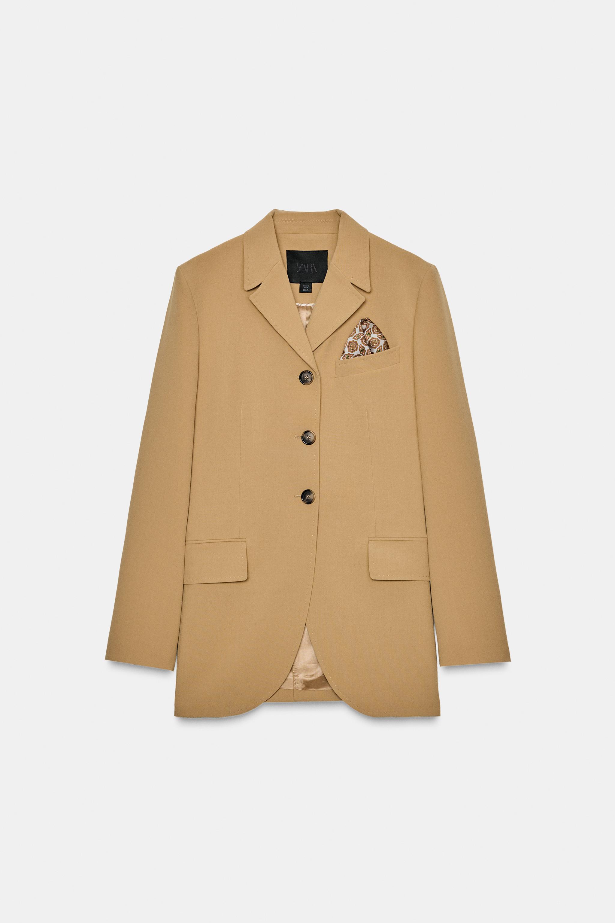 TAILORED BLAZER WITH SCARF ZW COLLECTION